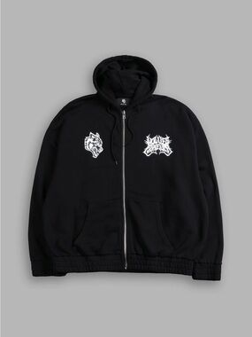 Darc Sport SHEER LOYALTY "CHAMBERS" ZIP HOODIE IN BLACK